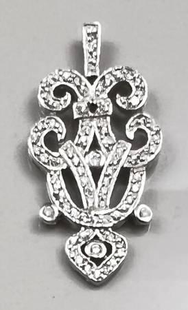 Unique pendant & sterling silver chain 5