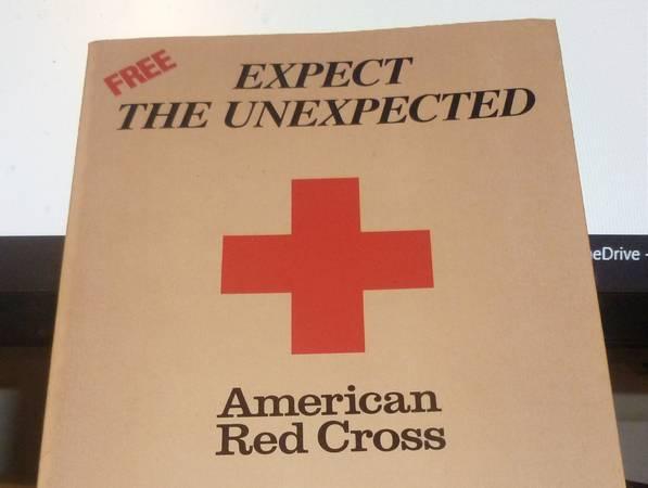 American Red Cross Training Manuals & Pamphlets1962, 1965, 1968, 1986 2