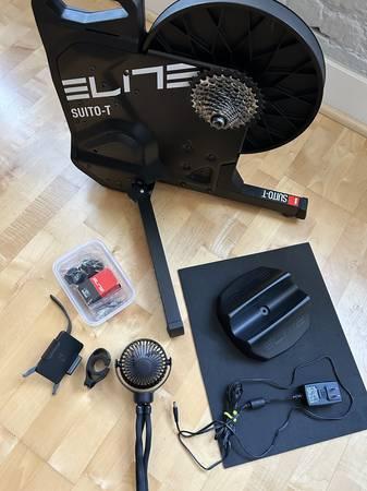 Elite Suito-T Indoor Smart Trainer + Sram Force 10-33 and misc extras