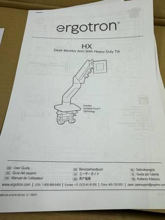 Ergotron HX HD Premium Heavy Duty Monitor Arm,