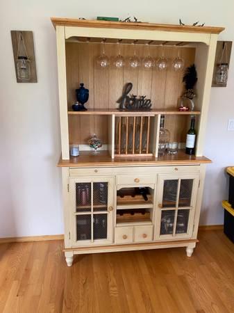 Wine Rack-serving cabinet with storage