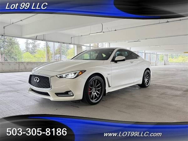 2017 INFINITI Q60 AWD All Wheel Drive Red Sport 400  3.0L Twin Turbo V 3