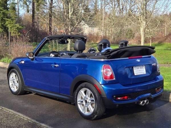 2014 MINI Convertible Cooper S 2dr Convertible Convertible