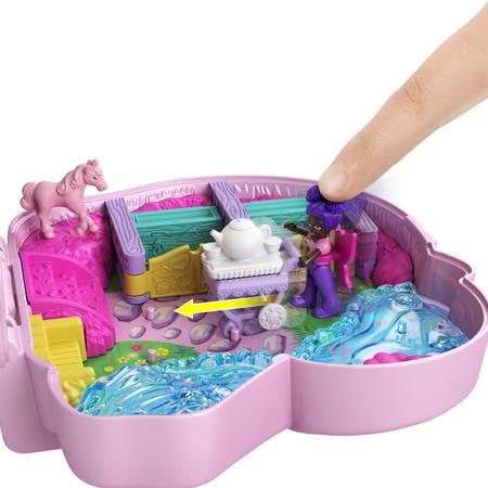 Polly Pocket Unicorn Forest Compact Playset Toy New in Package 5