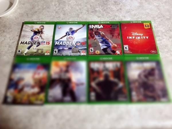 (x4) XBOX ONE SERIES GAMES - Madden, Disney, More