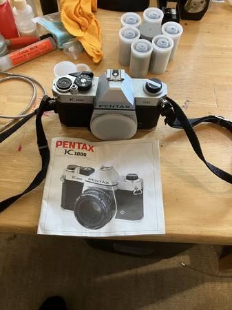 Pentax K1000 / Lens / Tripods