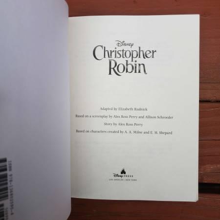 2018 Disney Christopher Robin The Novelization Paperback Book 2