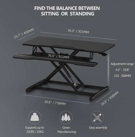 New Keyboard ERGO & Height Adjustable Standing Desk & more.. 3