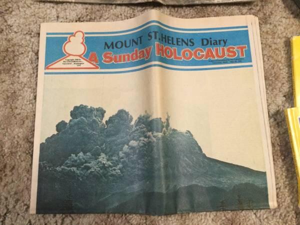Vintage Mount Saint Helens Eruption memorabilia from the 1980’s 4