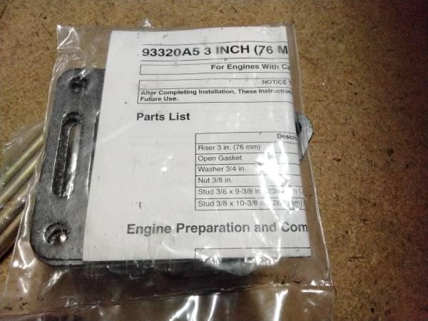 MerCruiser Riser kit 3 inch Quicksilver 5