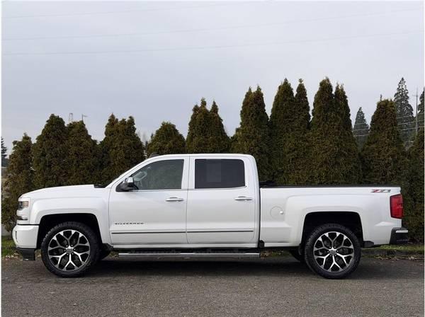 2017 Chevrolet Chevy Silverado 1500 Crew Cab Z71 LTZ Pickup 4D 6 1/2 ft 4