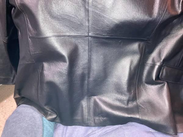 Very Gently Worn Formal 100% Genuine Leather Dress Jacket (make offer) 7