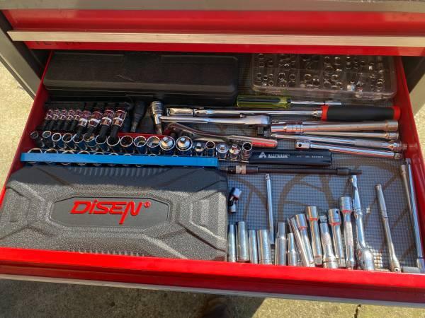 Craftsman Tool Box with tools 5