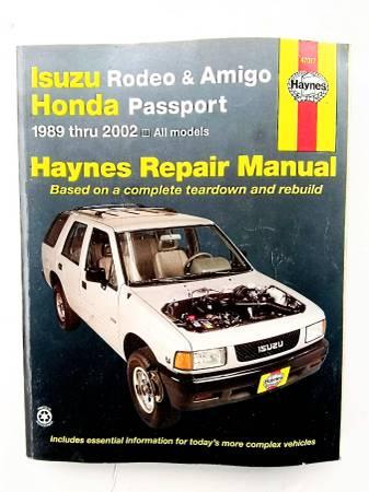 Isuzu Rodeo & Amigo/Honda Passport 89-02 Repair Manual