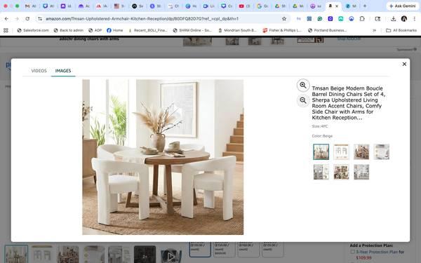 Brand New Styled Dinning Room Chairs