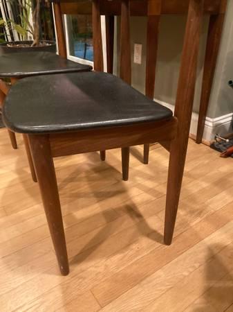 REDUCED: Pair Chairs  Mid-century Danish Modern Frem Rojlf 3