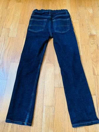 OshKosh B’gosh Jeans Boys Size 8R Blue Adjustable Elastic Waist, Skinny, Like 7