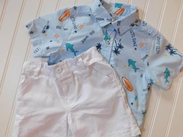 Boys size 3T Summer Clothes Lot 2