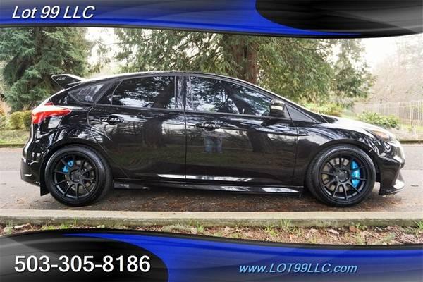 2017 Ford Focus AWD All Wheel Drive RS 5 Doors 2.3L 6 Speed Manual Rec 8
