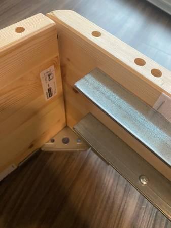 Queen Bed Frame & Slates with all screws, IKEA Bed Frame ONLY (Queen, 5
