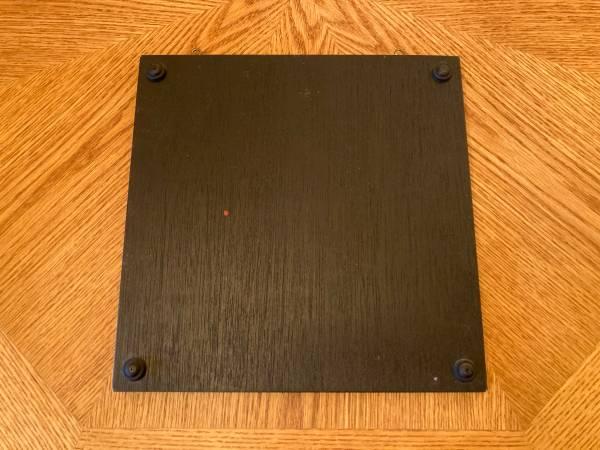 Vintage 70s MCM bar cutting board with bar utensils - used, good 4
