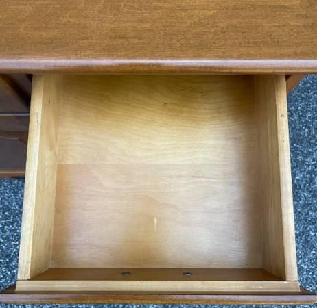 2 Ethan Allen Solid Maple Storage Cabinets 5