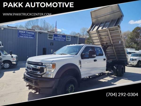 2020 Ford F550 F-550 XL 203" WB 4x4 12ft Stake Bed Flatbed Dump Truck