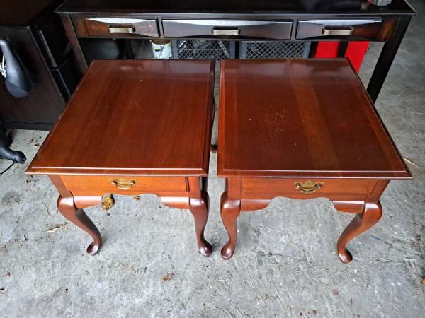 Vintage end table set