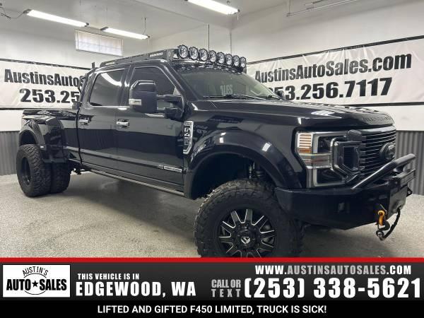 Lifted 2021 Ford F-450 Super Duty Limited *F-450 F450*