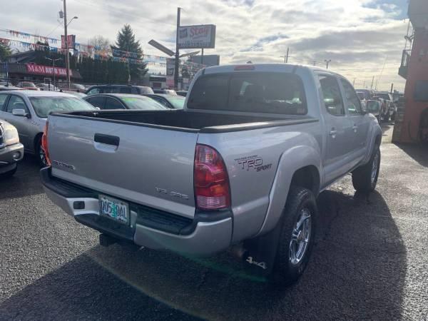 2007 Toyota Tacoma 4x4 4WD Truck V6 4dr Double Cab  5.0 ft. SB (4L 5A) 5