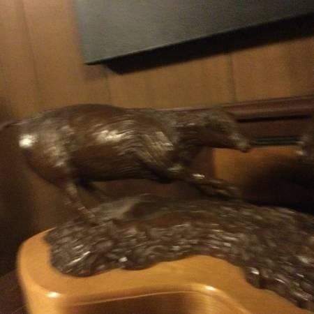 Large L/E Bronze Statue by Don Bernard; signed, numbered 2