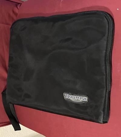 Triumph Motorcycle Brand Documents Carrying Case