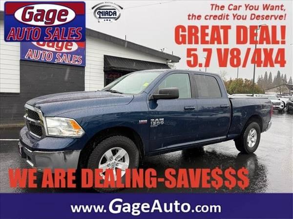 2020 RAM 1500 Classic 4x4 4WD Truck Dodge SLT Crew Cab 6.3 ft. SB Pickup 2
