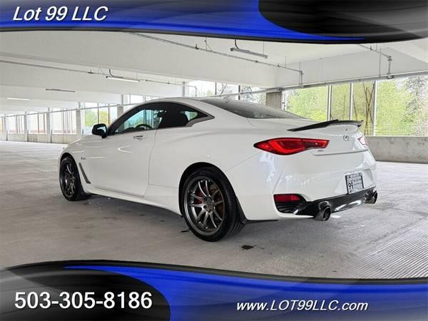 2017 INFINITI Q60 AWD All Wheel Drive Red Sport 400  3.0L Twin Turbo V 9