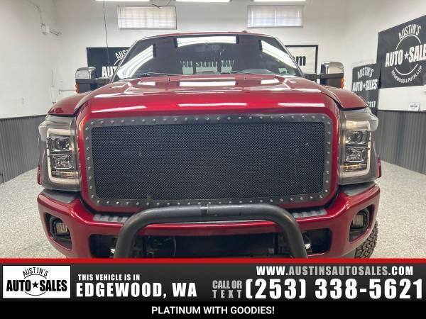 Lifted 2014 Ford F-250 Super Duty Platinum *F-250 F250* 2