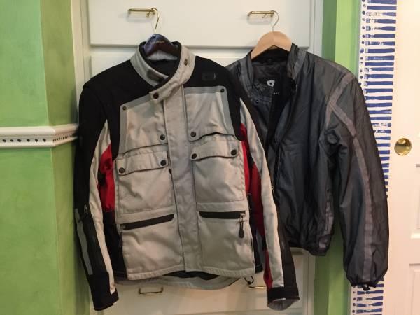 Rev'it textile jacket with WP/warm liners