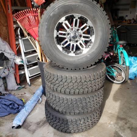 New wheels and tires, Toyota Tacoma