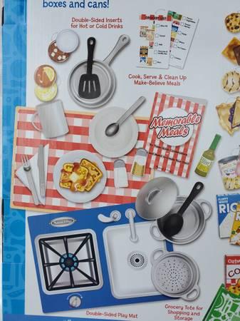 HUGE Melissa and Doug Deluxe Kitchen Collection Cooking and Play Food 6