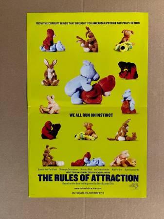 THE RULES OF ATTRACTION mini-poster