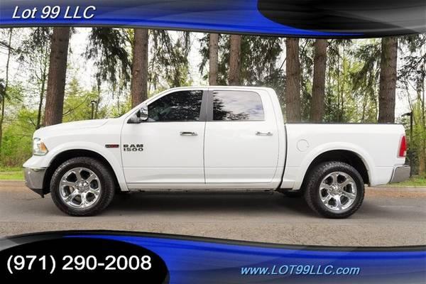 2017 RAM 1500 4x4 4WD Dodge Laramie  3.0L ECODIESEL Heated Leather Seats Truck