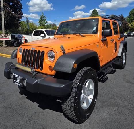 2012 Jeep Wrangler 4wd 4x4 Unlimited Sport Suv 4d SUV Dream City