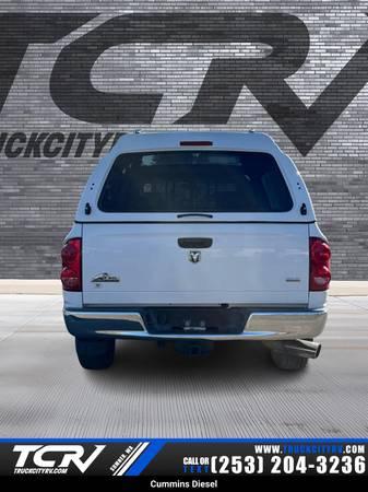 2008 Dodge Ram 2500 SLT Short Bed *Quad Cab 8FT LB Pickup w/ Canopy RW 4
