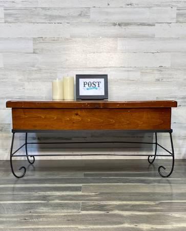 Rustic Storage Coffee Table-delivery available 2