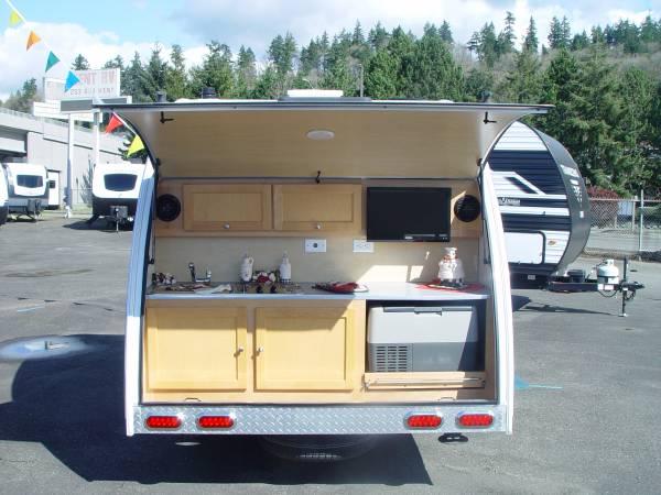 2018 T@B 13' TVL, ONLY 1,851 LBS., A/C, THERMAL WINDOWS, REAR GALLEY 3