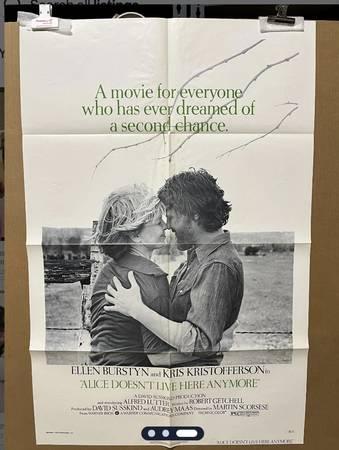 Martin Scorsese's ALICE DOESN'T LIVE HERE ANYMORE poster & lobby car