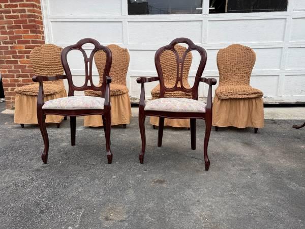 Set of 6 Victorian style dining chairs 15