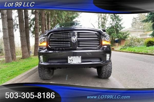 2017 RAM 1500 4x4 4WD Dodge Night  V8 HEMI Heated Leather Seats LIFTED 20S Truck 6