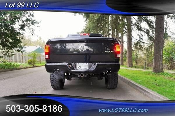 2017 RAM 1500 4x4 4WD Dodge Night  V8 HEMI Heated Leather Seats LIFTED 20S Truck 10