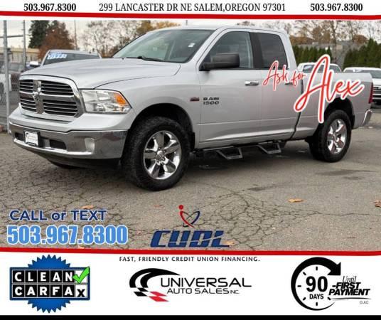 2014 RAM 1500 4x4 4WD Dodge Big Horn  4dr Quad Cab 6.3 ft. SB Pickup P 3