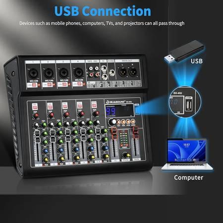 Dejasound SX-6iu audio mixing console 5
